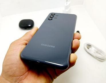 samsung galaxy m13: Samsung Galaxy A13, Б/у, 128 ГБ, цвет - Черный, 2 SIM — 1