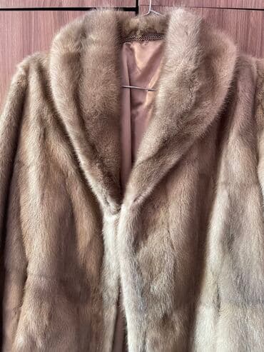 Шуба, Норка, Короткая модель, Италия, M, L