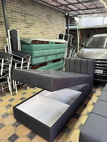 him kg: Односпальная кровать, С ящиком для хранения, длина - 200 см — 3