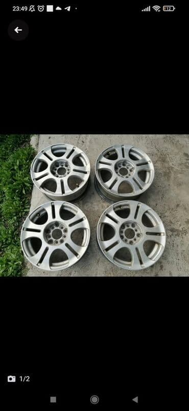 Литые Диски R 15 Комплект, отверстий - 10, Новый