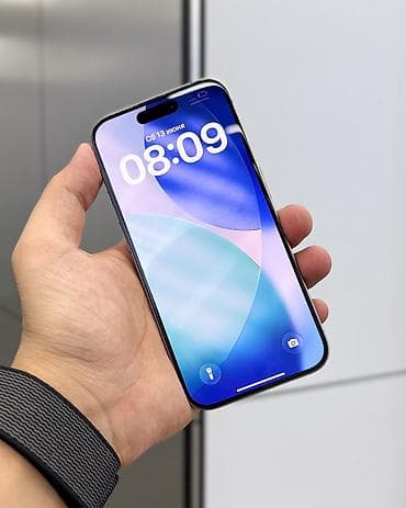 iphone в кредит: IPhone 15 Pro, Б/у, 256 ГБ, Natural Titanium, Защитное стекло, Чехол, В рассрочку, 100 % — 2