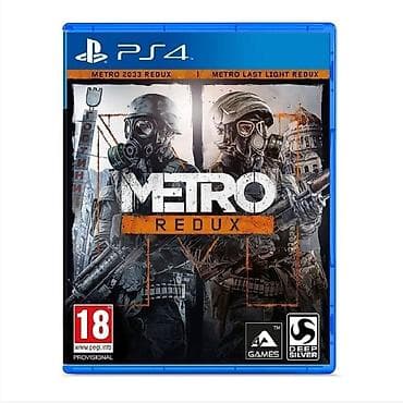Metro Redux для PS4 Комплект включает две игры: - Metro 2033 Redux