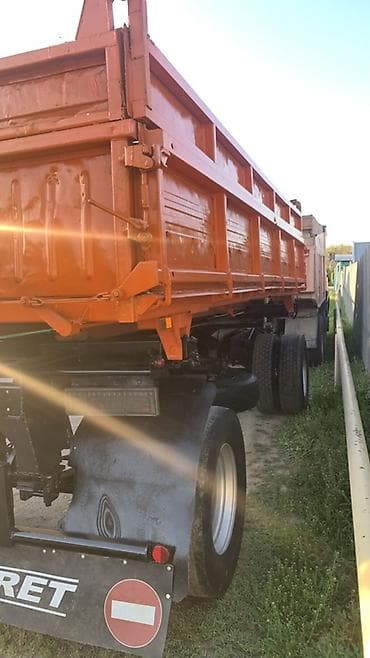 рама гигант: Прицеп, НефАЗ, Самосвал, от 12 т, Б/у — 10