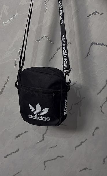 Сумки: Поясная сумка, бананка, Adidas, Новый, Материал: Полиэстер, Унисекс — 2