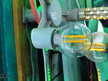 LED-лампа с нитью (filament), цоколь E27 - Тип: LED filament