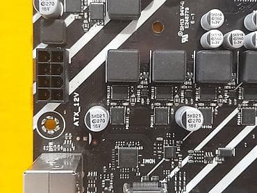 Комплектующие для ПК и ноутбуков: Материнская плата, Б/у, Asus, LGA1700, Micro-ATX, Для ПК — 5