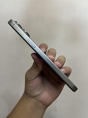 Техника и электроника: IPhone 15 Pro Max, Б/у, 512 ГБ, Natural Titanium, Зарядное устройство, Защитное стекло, Чехол — 5