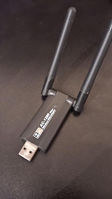 micro sd 128: Wi‑Fi адаптер USB AC1200 с двумя поворотными антеннами - Беспроводной — 1