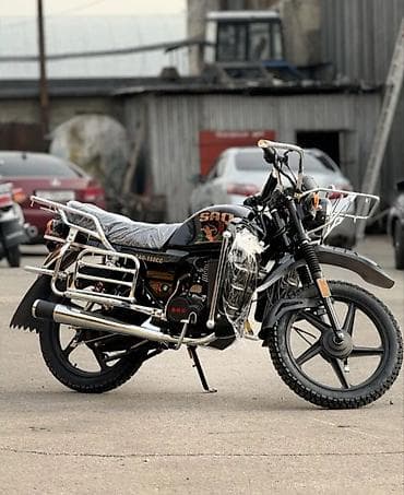 Классический мотоцикл 150 куб. см, Бензин, Взрослый, Новый