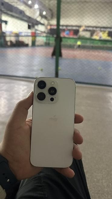 poco x8: IPhone 16 Pro, Серебристый, 100 % — 1