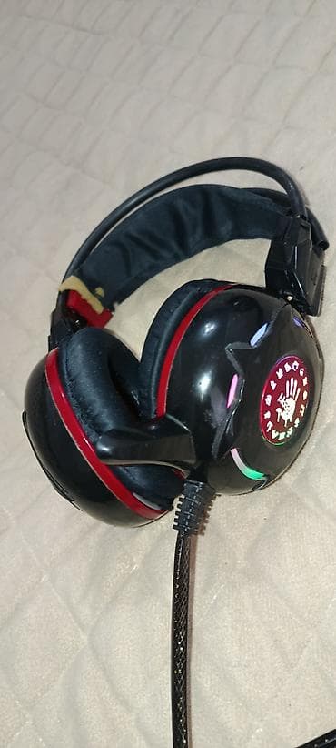 xiaomi redmi 4: Игровая гарнитура A4Tech Bloody (проводная) - Формат: полноразмерные — 1