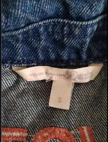 японские товары: Oригинальная джинсовая куртка Tom Tailor с японским дизайном, новая с — 3