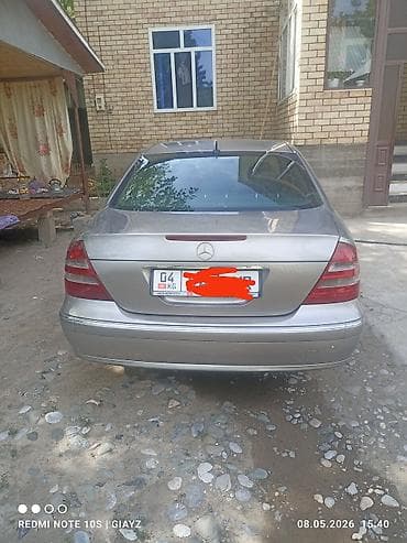Транспорт: Mercedes-Benz E-Class: 2003 г., 3.2 л, Автомат, Бензин, Седан — 2