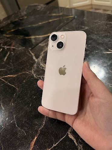 IPhone 13 mini, Б/у, 128 ГБ, Розовый, Чехол, 74 %