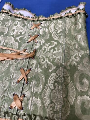 нижняя: Корсеты новые с фронтальной застёжкой-бюск и шнуровкой на спине — 6