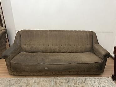 Мебель: Прямой диван, Б/у — 1