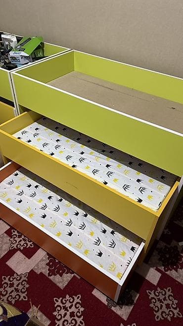 простыни: Детская кровать трансформер, Б/у, Другой тип — 2