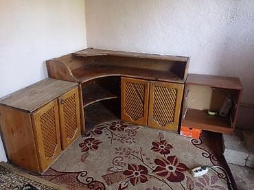 Стенка-шкаф, Тип стенки-шкафа: Модульная, Другое назначение, Особенности: С отделением под телевизор