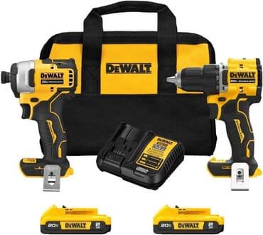 инструменты набор: Dewalt dck225d2 20v max atomic из USA набор 20v max бесщеточный — 3