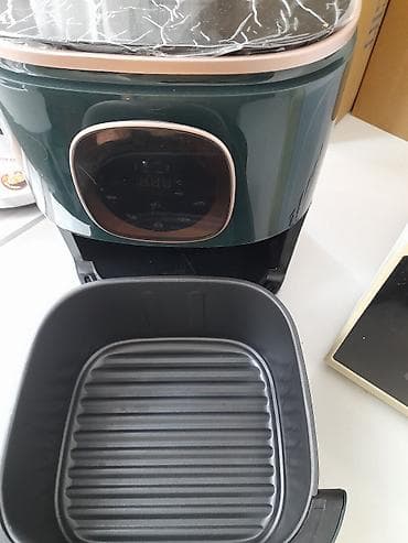 iphon 8 plus: Аэрогриль (фритюрница без масла) BENBO - Вместительная чаша-корзина — 4