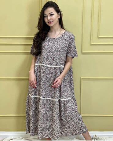 женская одежда больших размеров оптом из турции: 5XL, L, M, цвет - Персиковый — 9