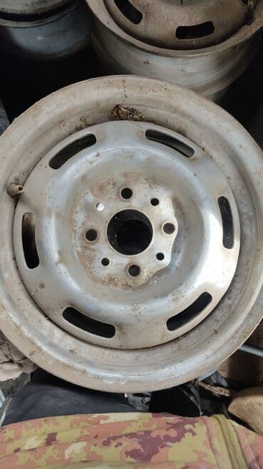 зимние шины на ниву 21214: Темир Дисктер R 13 Комплект, тешиктери - 4, Колдонулган — 2