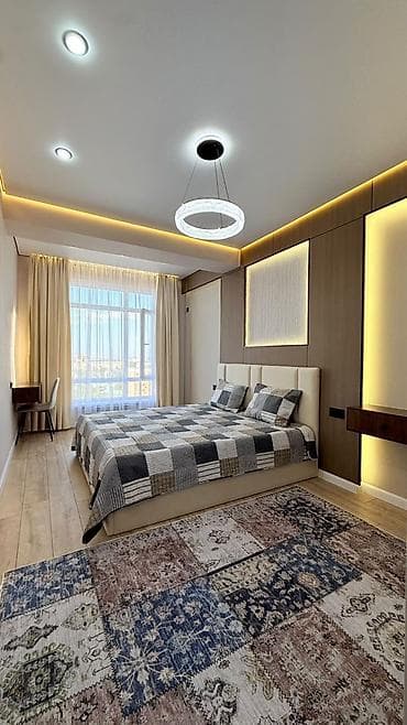 Квартиры: 1 комната, 48 м², Восток-5 мкр 12 этаж, Дизайнерский ремонт — 5