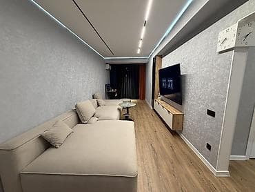 75: 2 комнаты, 61 м², Кок-Жар мкр 9 этаж, Дизайнерский ремонт — 6