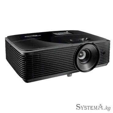 домашний проектор: OPTOMA S334E DLP,SVGA 800 x 600 (1920 x 1200 max),3800 ANSI lm,2 VGA — 1