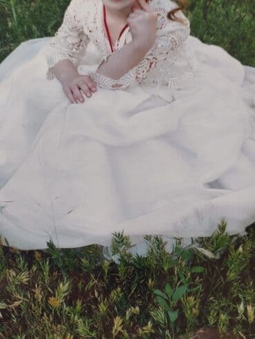 платье дордой: Детское платье, Б/у — 2