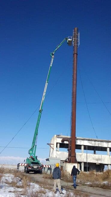 кран монепулятор: Вышки21,26,28,30,34,46метров Предоставляем документы, ЭСФ наличный и — 3