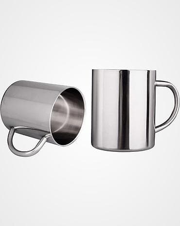 Набор кружек для напитков (разные модели из нержавеющей стали и эмали) — 2