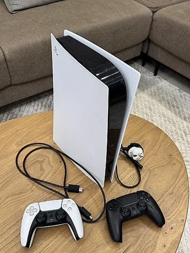 диск ps5: Игровая консоль Sony PlayStation 5 (версия с дисководом). Состояние — 3