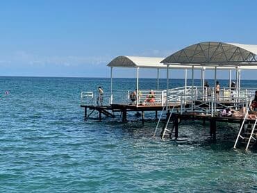 обмен дома на квартиру: Квартира, 2х ком.квартира ЦО Радуга, Сары-Ой, Барбекю, Баскетбольная площадка, Бассейн — 16