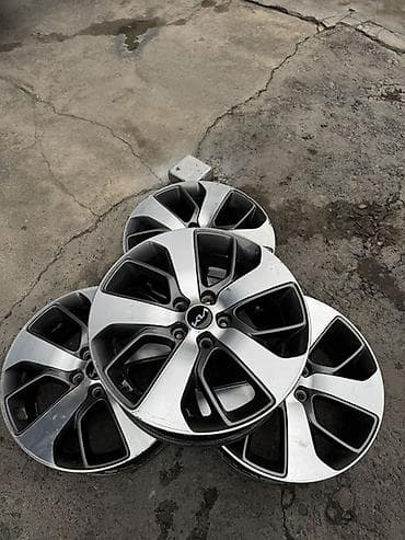 sanat: Литые Диски R 18 Kia, Комплект, отверстий - 5, Б/у — 2