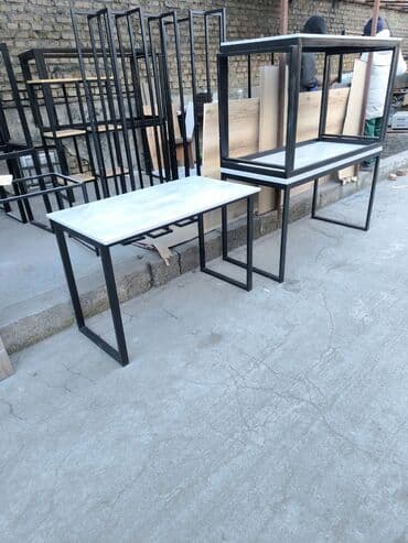 стол стул для офис: Офисный стол, Нерегулируемый, цвет - Черный, Прямоугольный — 3