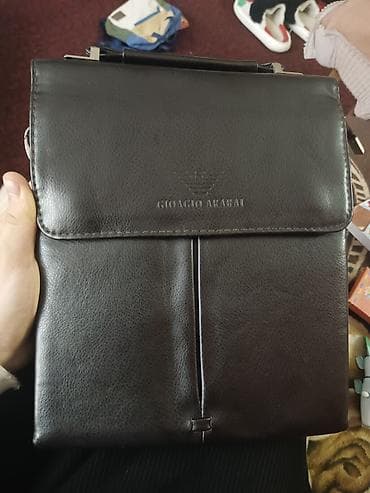 samsung а 51: Классическая сумка, Armani, Материал: Экокожа, Застежка на магните, Мужские, Б/у — 1