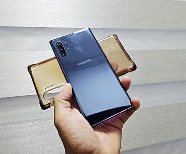 Техника жана электроника: Samsung Note 10 Plus, Колдонулган, 256 ГБ, түсү - Кара, 1 SIM — 6