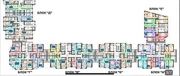 квартиры в кок жар: 3 комнаты, 87 м², Кок-Жар ж/м Элитка, 14 этаж, ПСО (под самоотделку) — 6