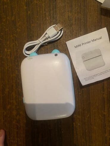 документ сканеры для проекторов redleaf: Мини термопринтер C9 (Blue) — портативный принтер для черно-белой — 3