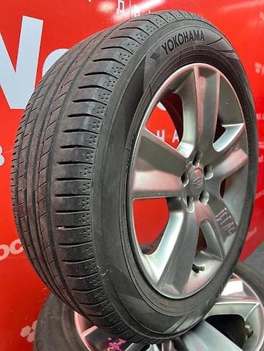 диски борбет а: Комплект колес летнее в сборе: 4 шт. литых R17 / 215 / 55 YOKOHAMA — 4