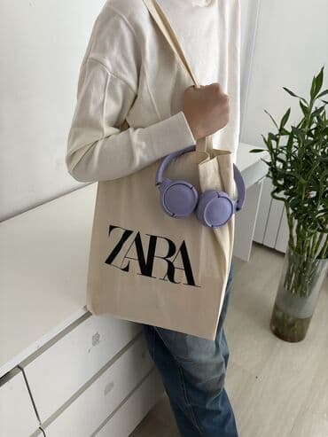 сумка женская большая брендовая: Шоппер, Новый, Материал: Хлопок, Унисекс — 4