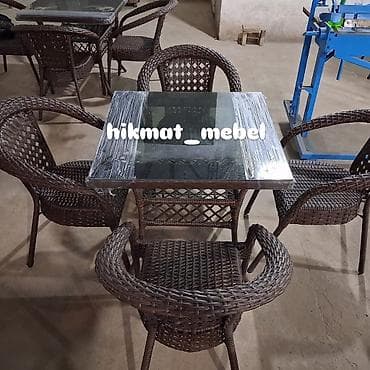 Все для дома и сада: Комплект садовой мебели, Ротанг — 6