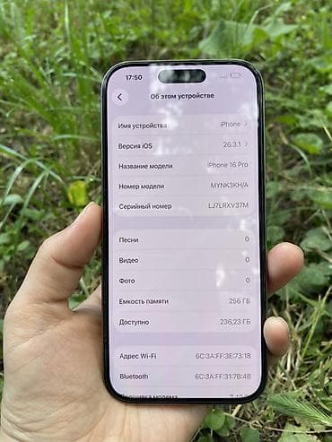 pro 11: IPhone 16 Pro, 256 ГБ, 90 % — 3