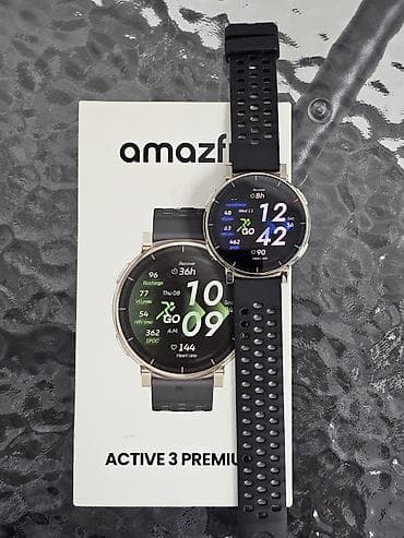 Amazfit Active 3 Premium, 45 мм, Silver. Лучшие часы по соотношению