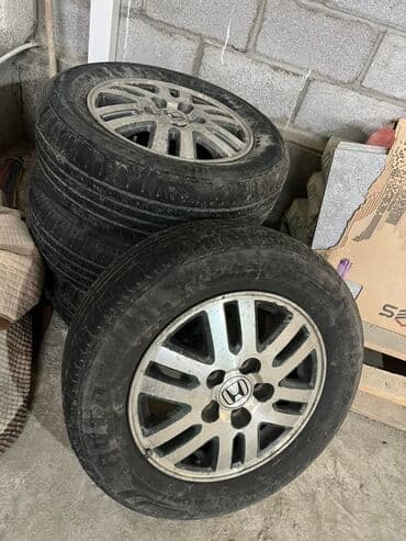 диски от опеля на ваз: Колеса в сборе 205 / 65 / R 15, Лето, Б/у, Комплект, Легковые, Литые, отверстий - 5 — 1
