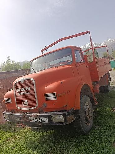скутер каракол: Жүк ташуучу унаа, MAN, Стандарт, Колдонулган — 2