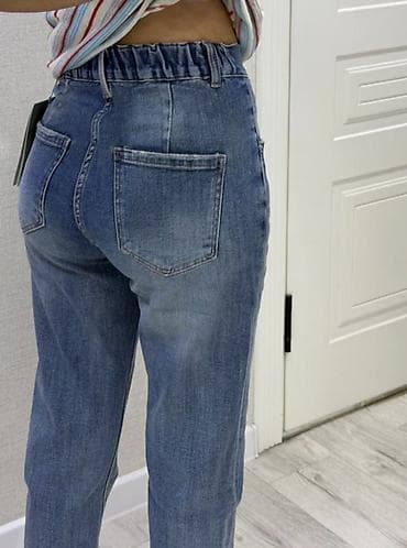 джинсы белые: Джинсы, L, XL — 2