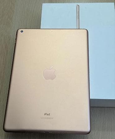 планшет на ножках: Планшет, Apple, память 32 ГБ, 10" - 11", Wi-Fi, Б/у, Детский цвет - Золотой — 4