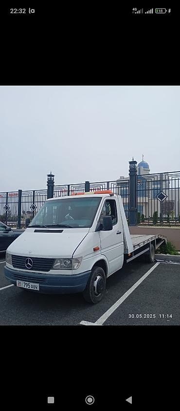 pump wedge: Эвакуатор, Mercedes-Benz, 1996 г., Ломаная — 1